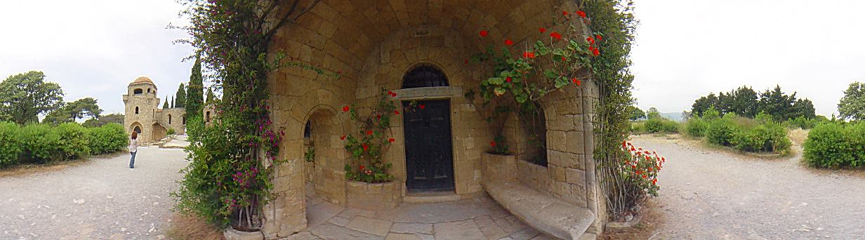 The hill of Philerimo, Church and Monastery of the Knights 2., Ialisos Photo Image of Rhodes - Rodos - Rhodos island, Greece