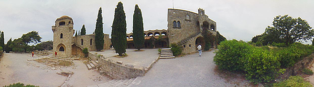 The hill of Philerimo, Church and Monastery of the Knights 5., Ialisos Photo Image of Rhodes - Rodos - Rhodos island, Greece