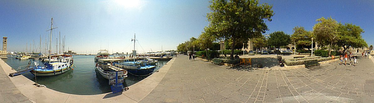 ''7 Martiou'' square, Mandraki, marina, Rhodes Town Photo Image of Rhodes - Rodos - Rhodos island, Greece