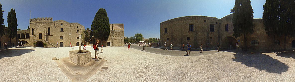 ''Agrirokastrou'' square, Rhodes Old Town Photo Image of Rhodes - Rodos - Rhodos island, Greece