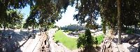 Image of A view of the Grand Master's Palace and the walls of the Old townRhodes Rhodos Rodos Photo