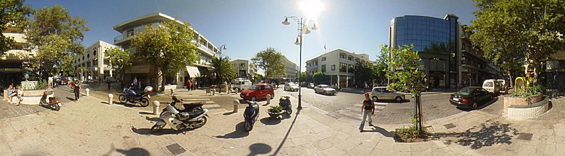 ''Kyprou'' square, the center of Rhodes down town., Rhodes Town Photo Image of Rhodes - Rodos - Rhodos island, Greece