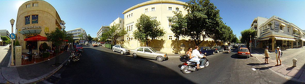 ''Grigoriou Lampraki'' street, Rhodes Mc Donald's, Rhodes Town Photo Image of Rhodes - Rodos - Rhodos island, Greece