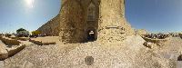 Image of One of the 11 Gates of Rhodes Old town, this is ''Thalasini'' gate, also called kolona.Rhodes Rhodos Rodos Photo