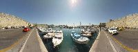 Image of ''Kolona'', the fishing boats dock.Rhodes Rhodos Rodos Photo