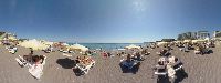 Image of Rhodos, the beach in front of AquariumRhodes Rhodos Rodos Photo