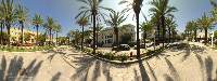 The ''100 palm trees'' square, Rhodes Town