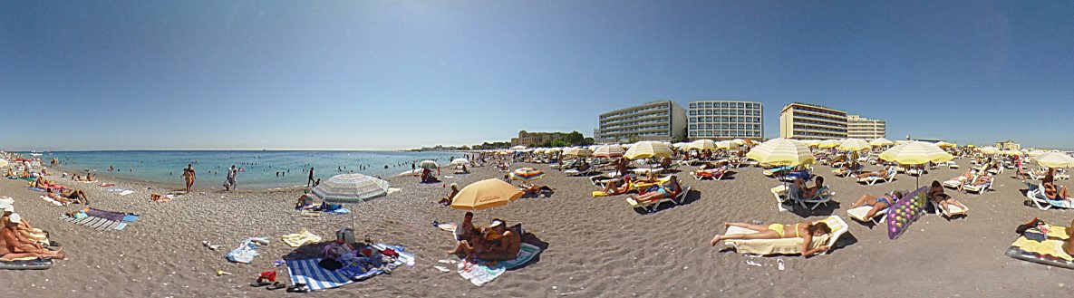 Rodos, the beach in front of Aquarium, Rhodes Town Photo Image of Rhodes - Rodos - Rhodos island, Greece