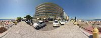 Hotel ''Mediterranean'', a view from the beach., Rhodes Town