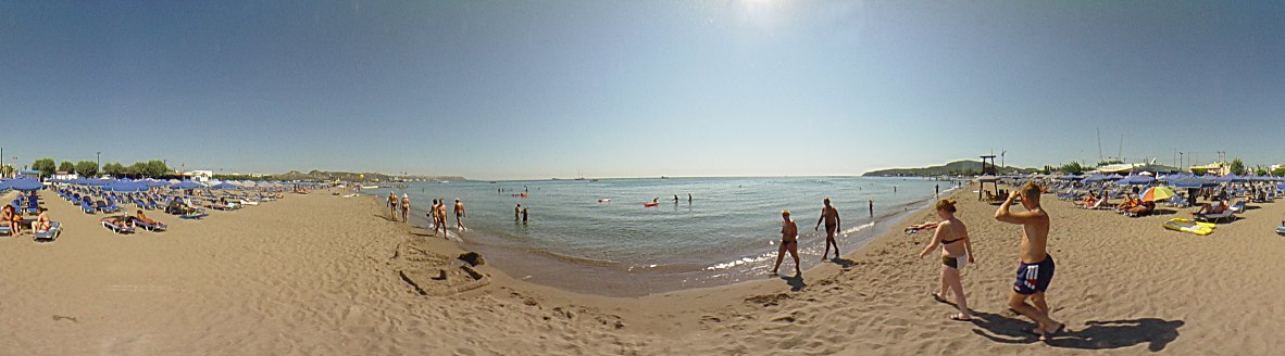 Rhodes, Faliraki beach - Faliraki