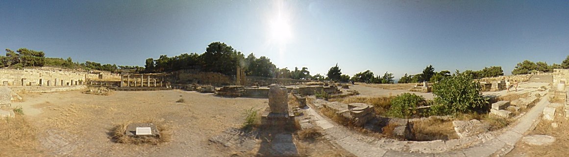 Ancient Kamiros, Fountain square, Ancient Kamiros Photo Image of Rhodes - Rodos - Rhodos island, Greece