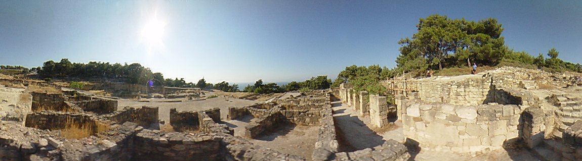 Ancient Kamiros, houses, Ancient Kamiros Photo Image of Rhodes - Rodos - Rhodos island, Greece