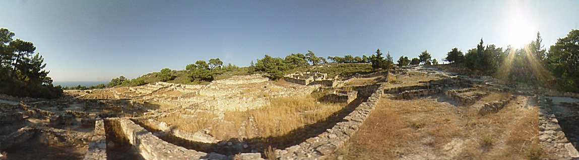 Ancient Kamiros, houses, Ancient Kamiros Photo Image of Rhodes - Rodos - Rhodos island, Greece